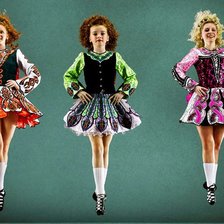 Оригинал схемы вышивки «Ирландские танцы» (№117376)