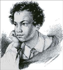 Молодой Пушкин - портрет - оригинал