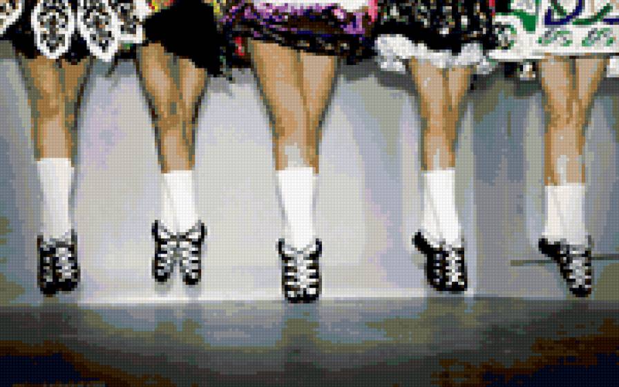 танцоры ноги - ирландские танцы - предпросмотр