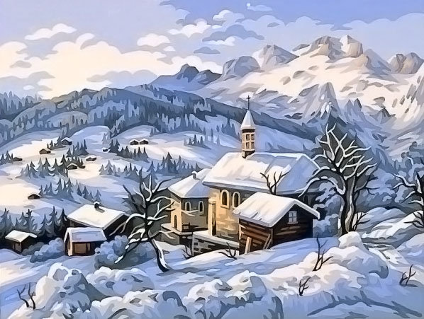 Variant 6 - priroda, zima - оригинал