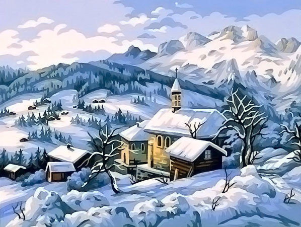 Variant 10 - priroda, zima - оригинал