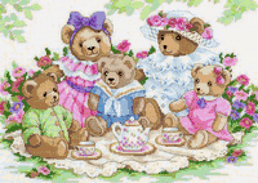 Мишки - медведи - предпросмотр