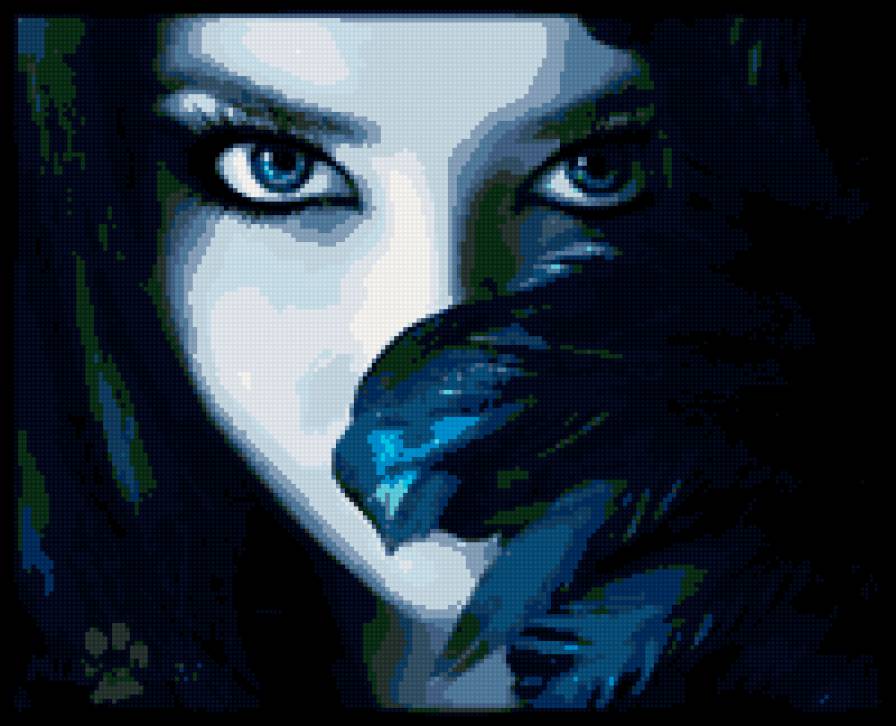 Глаза-зеркало души. - глаза, женская красота - предпросмотр