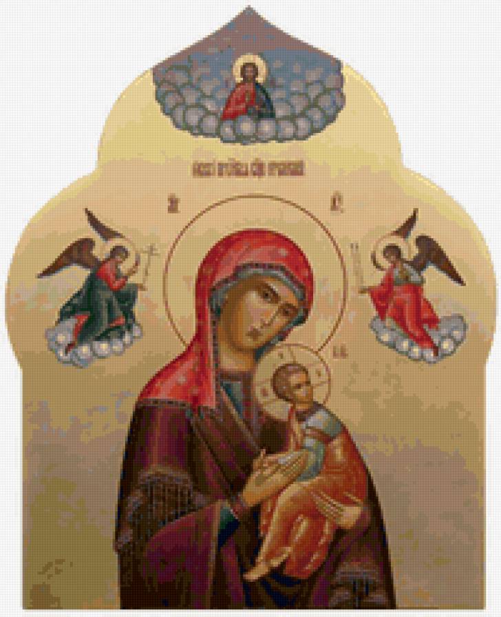 Страстная икона Божией Матери - религия, икона - предпросмотр