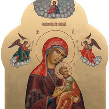Оригинал схемы вышивки «Страстная икона Божией Матери» (№118797)