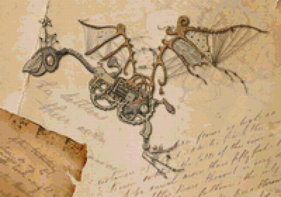 старинный манускрипт - предпросмотр