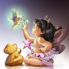 Схема вышивки «феечки»