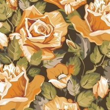 Оригинал схемы вышивки «садовые розы» (№119605)