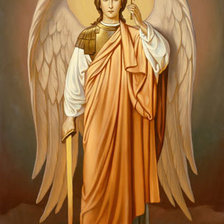 Схема вышивки «икона архангел михаил»