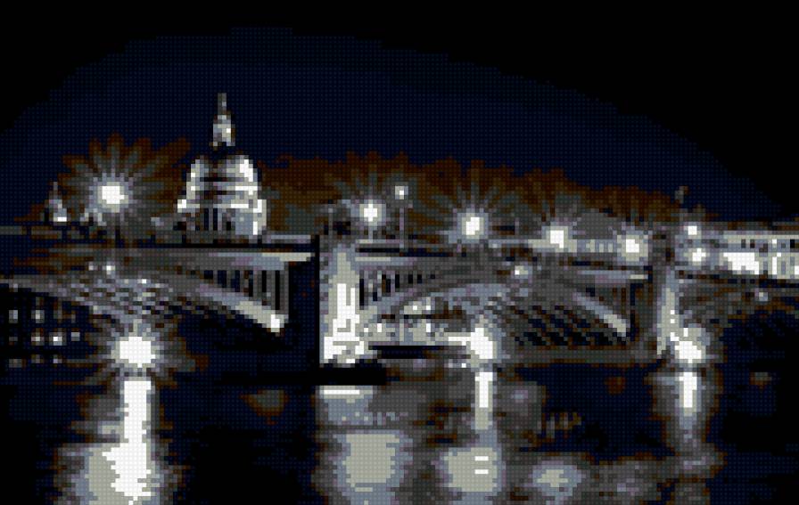 ночной город - предпросмотр