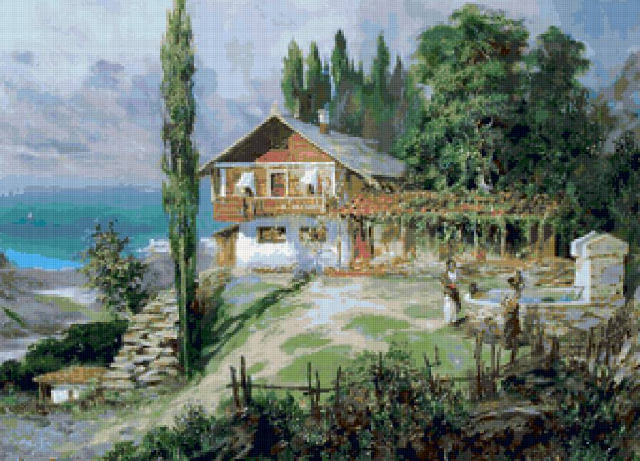 Морская тема Милюков Александр - море, пейзаж - предпросмотр