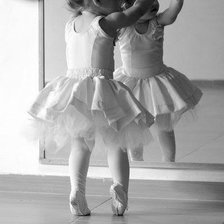 Схема вышивки «балет»