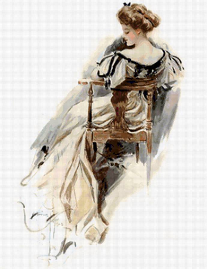 Серия "Портрет" - девушка - предпросмотр