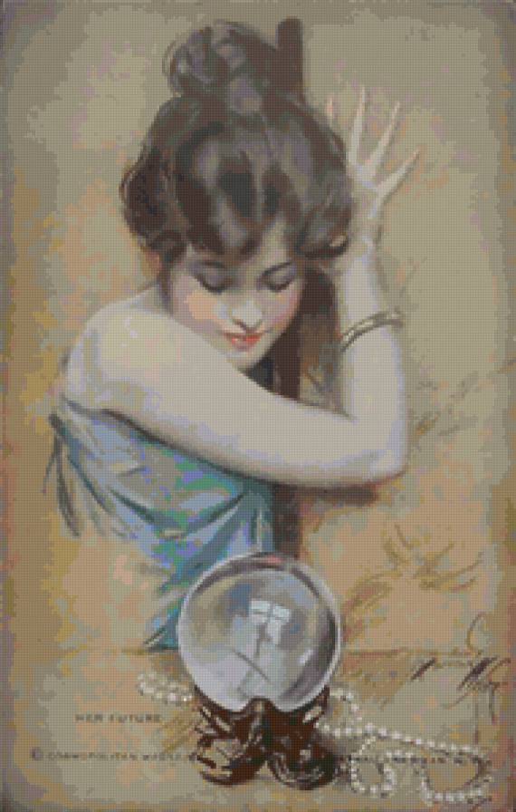 Серия "Портрет" - девушка - предпросмотр