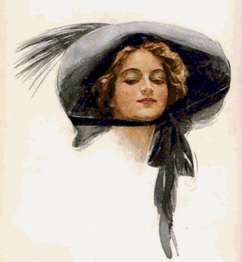 Серия "Портрет" - девушка - предпросмотр