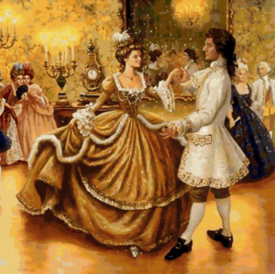 На балу - сказка, девушка, женщина, мужчина, двое - предпросмотр