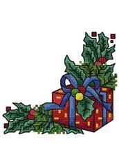 Сюжет для скатерти и салфетки - салфетка, скатерти и салфетки, елка, новый год, новогодняя - оригинал