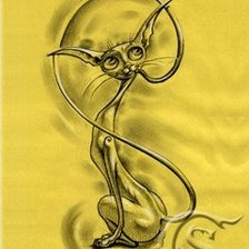 Схема вышивки «большая киса»