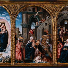 Схема вышивки «The Adoration of the Kings»