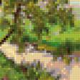 Предпросмотр схемы вышивки «Домик у ручья» (№123010)