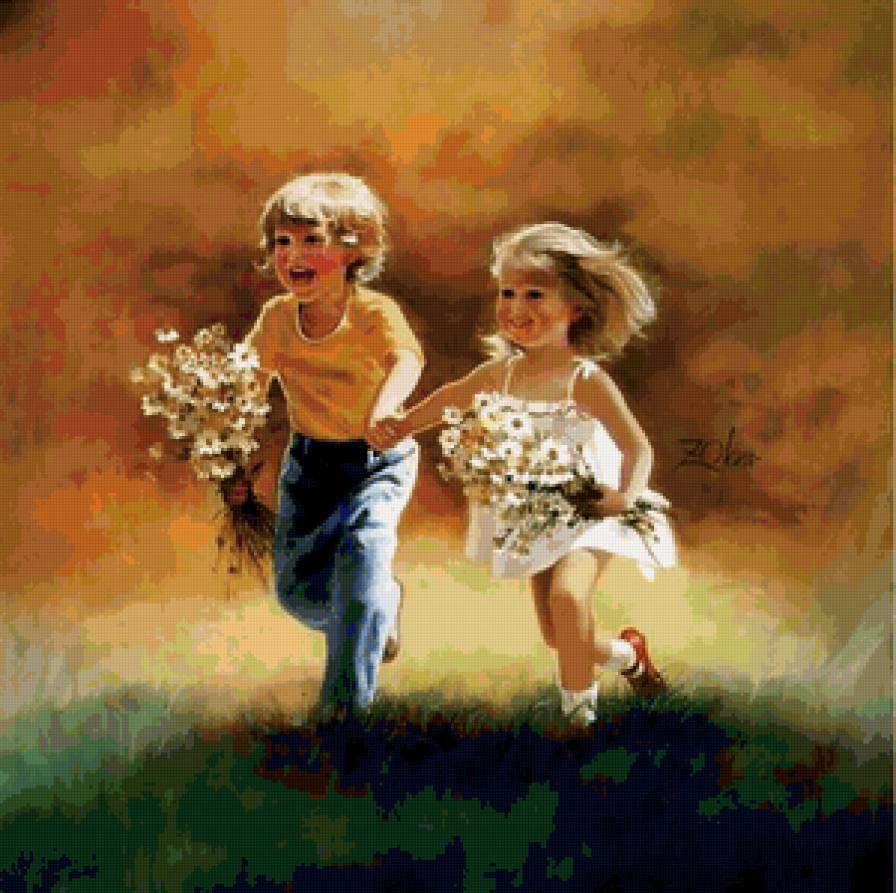 Серия "Очаровашки" - дети, лето - предпросмотр