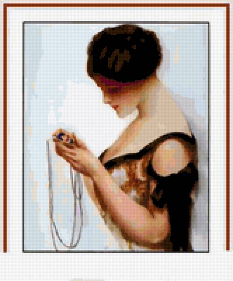 Серия "Портрет" - девушка - предпросмотр