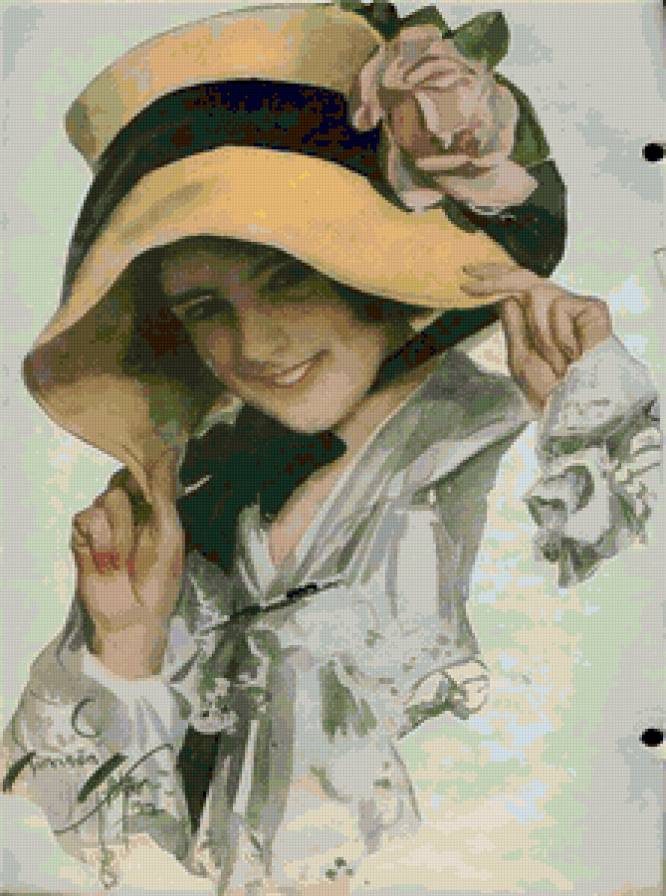 Серия "Портрет" - девушка - предпросмотр