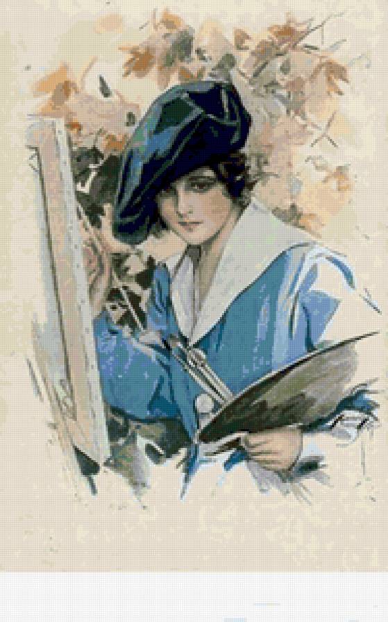 Серия "Портрет" - девушка - предпросмотр