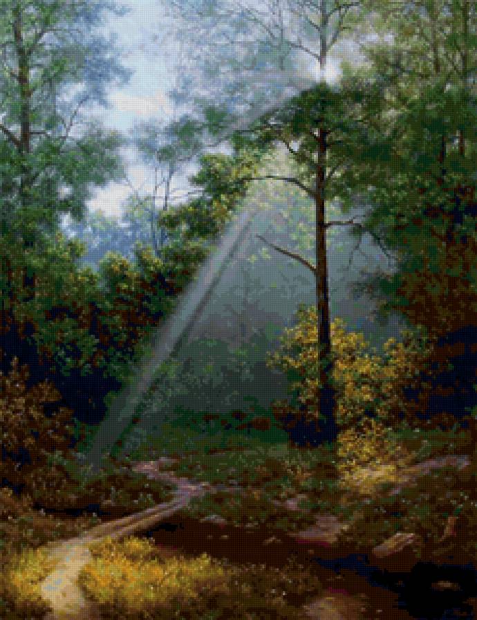 №123258 - пейзаж, дорога, лето - предпросмотр