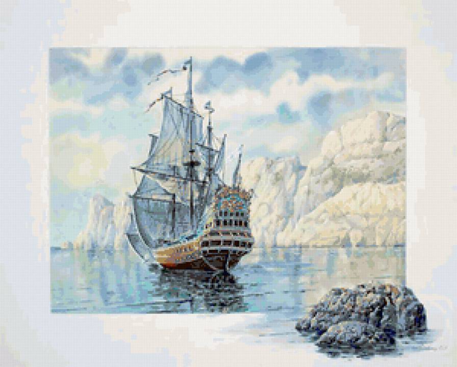 Серия "Пейзаж.Море" - море, пейзаж, корабли - предпросмотр