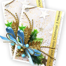 Схема вышивки «открытка»