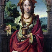 Схема вышивки «The Magdalen»