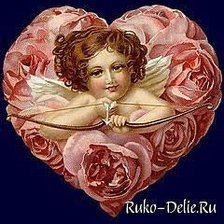 Схема вышивки «ангил»