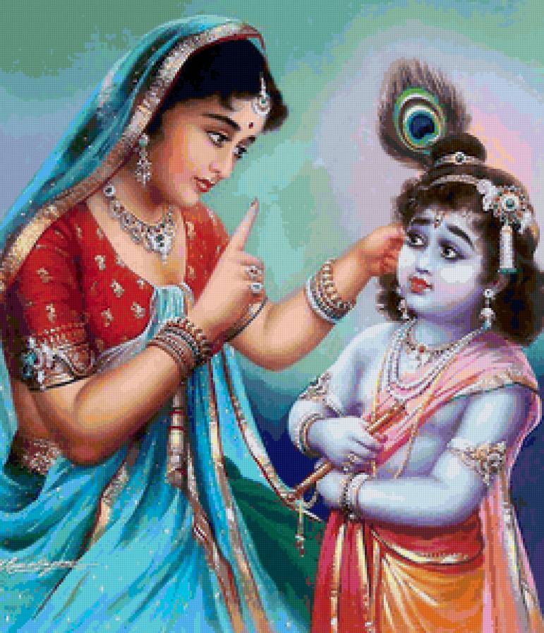 Индийские мотивы - 1 - восток, красавица, девушка, картина - предпросмотр