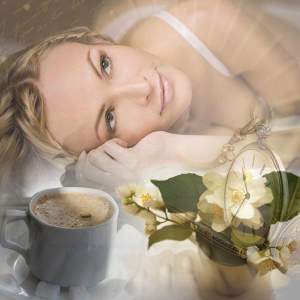 Утренние мечты - девушка - оригинал