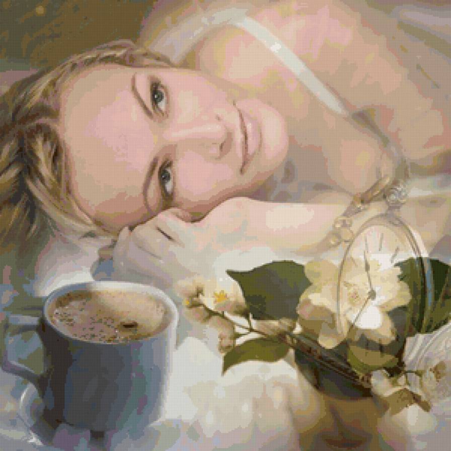 Утренние мечты - девушка - предпросмотр