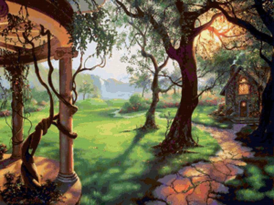 сказочная беседка - предпросмотр