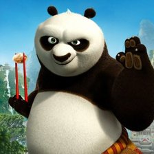 Схема вышивки «Кунг-фу Панда»