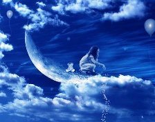 Схема вышивки «Луна и Я»