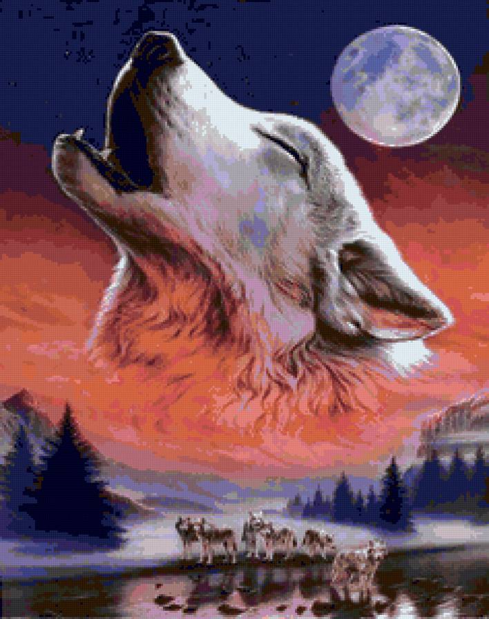 №125376 - пейзаж, животные - предпросмотр