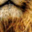 Предпросмотр схемы вышивки «Лев» (№126110)