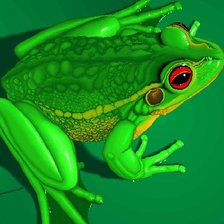 Схема вышивки «Серия "Лягушки" 9»