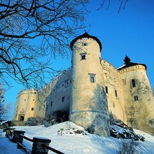 Схема вышивки «Замок»