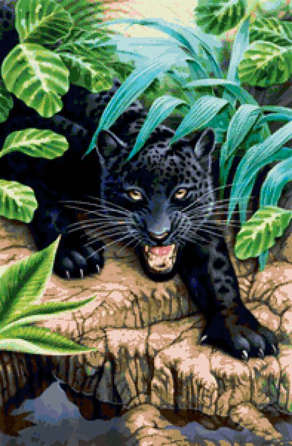 №126451 - живопись, искусство, картина, кошка, животные - предпросмотр