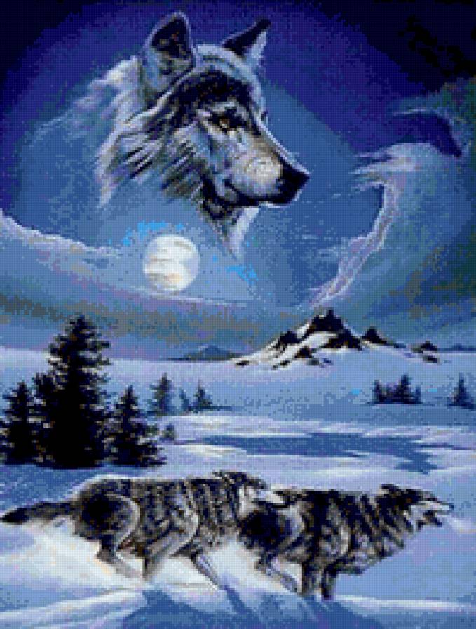 №126457 - пейзаж, животные - предпросмотр