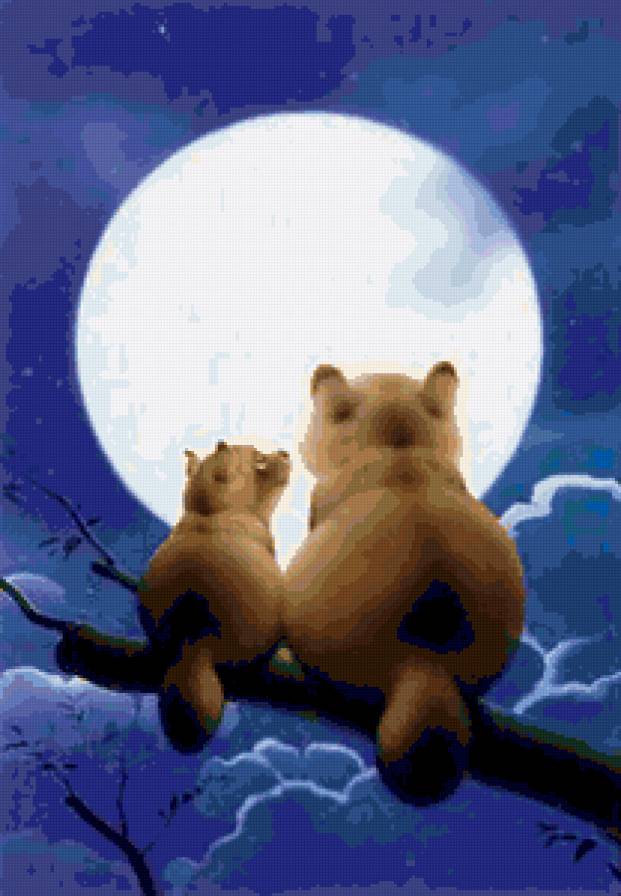 №126478 - животные, пейзаж - предпросмотр