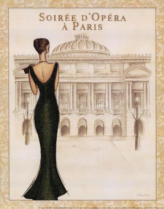 Гламур - живопись, andrea laliberte - оригинал