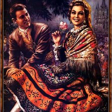 Схема вышивки «Х есус Хельгуэро»