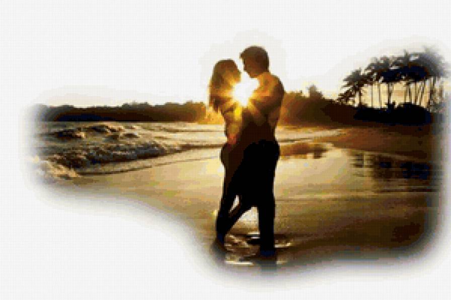 Миг свидания прекрасный - пара, пейзаж, двое, романтика - предпросмотр