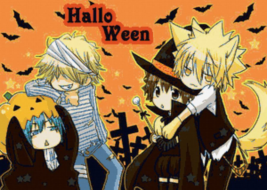 реборн - хелоуин - предпросмотр